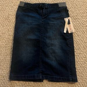 Vintage! Jean pencil skirt!